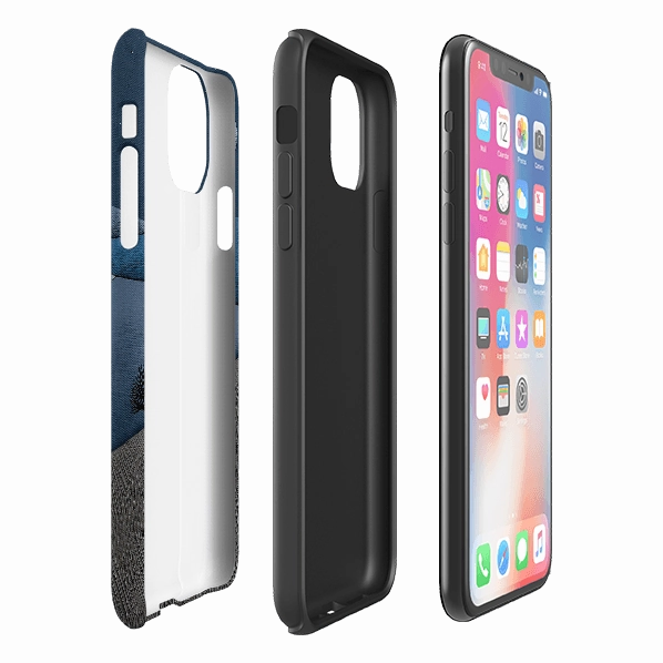 Rugged Grip Work Essentials iPhone Tough Case - The Quiet Of The Night By Natasha Newton