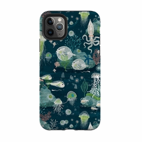 iPhone Tough Case - Bioluminescence By Katherine Quinn Soft Layer Soft Surface
