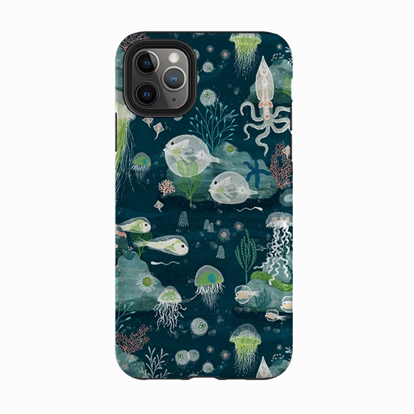 iPhone Tough Case - Bioluminescence By Katherine Quinn Soft Layer Soft Surface