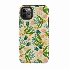 iPhone Tough Case - Summer Meadow By Katherine Quinn Minimal Detail