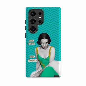 Minimal Form Protective Texture Layer Samsung Tough Case - Tequila By Clare Jordan