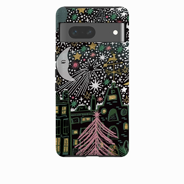 Fashion Look Shock Guard Google Tough Case - Night Before Xmas VI By Emma Frances Grant