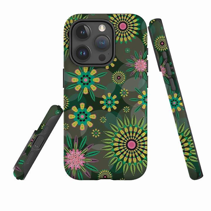 iPhone Tough Case - Ella By Patternistas Rugged Texture