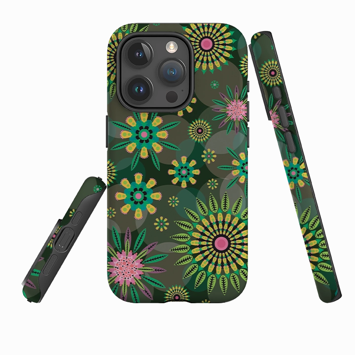 Easy Grip iPhone Tough Case - Ella By Patternistas