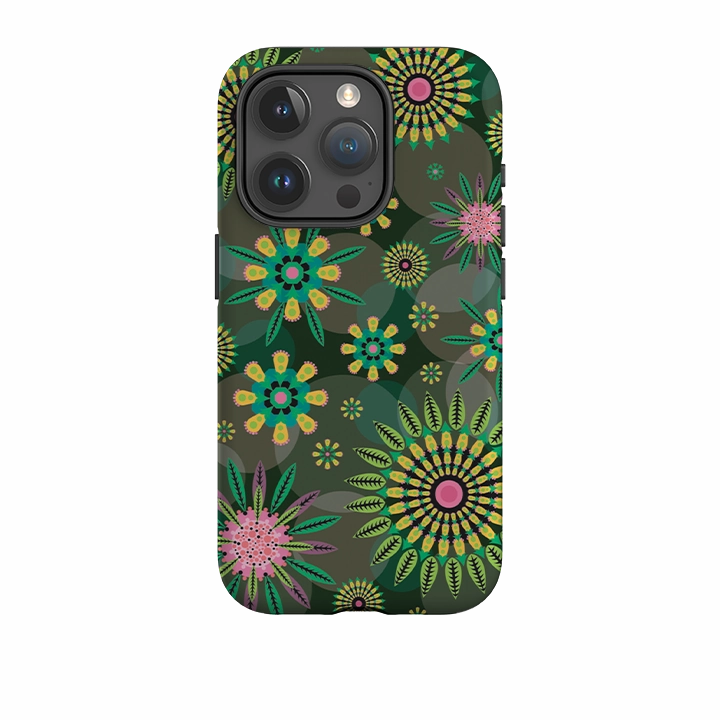iPhone Tough Case - Ella By Patternistas Shock Resistant Build