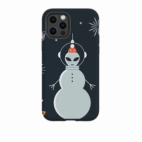 iPhone Tough Case - Happy Alien Minimal Touch Frosted Finish