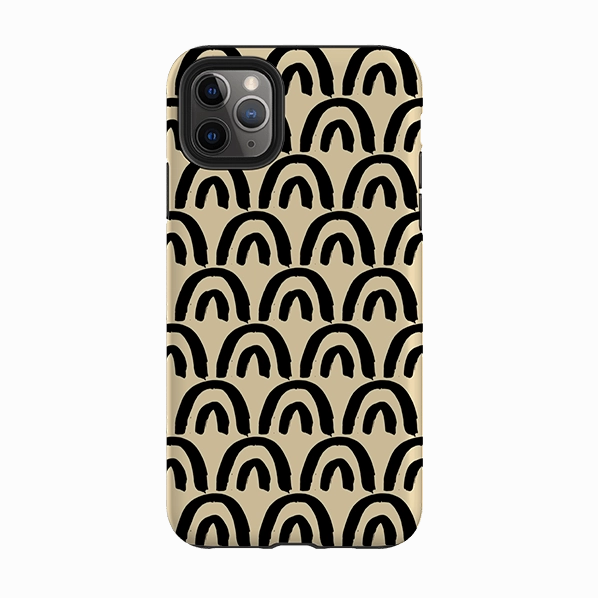 iPhone Tough Case - Fortunate Smooth Outline Smooth Finish Touch