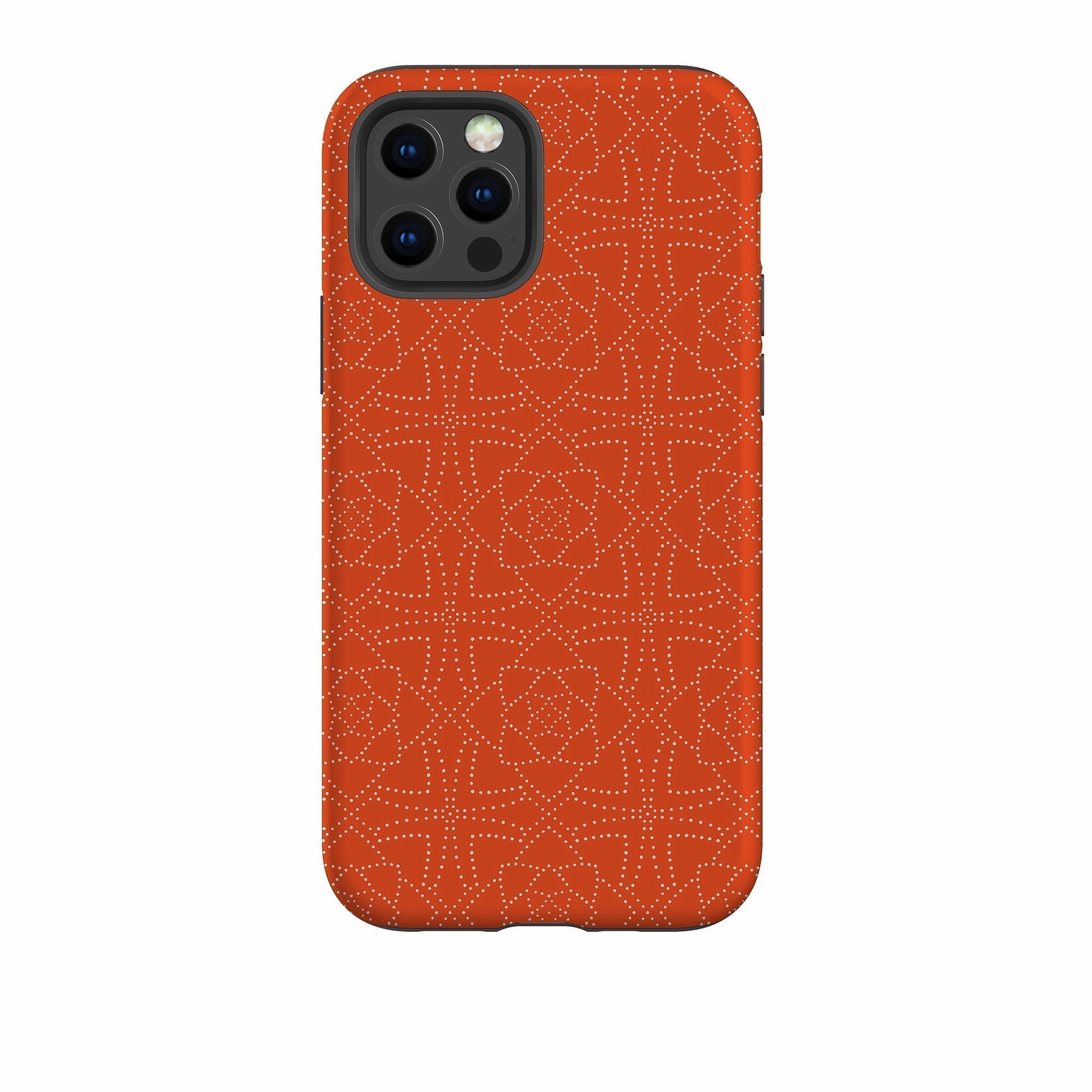 Protective Design Layer Matte Feel Texture iPhone Tough Case - Winter Patterns