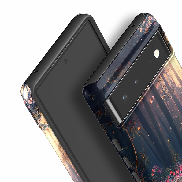 Soft Look Texture Google Tough Case -  Fairy Pathway