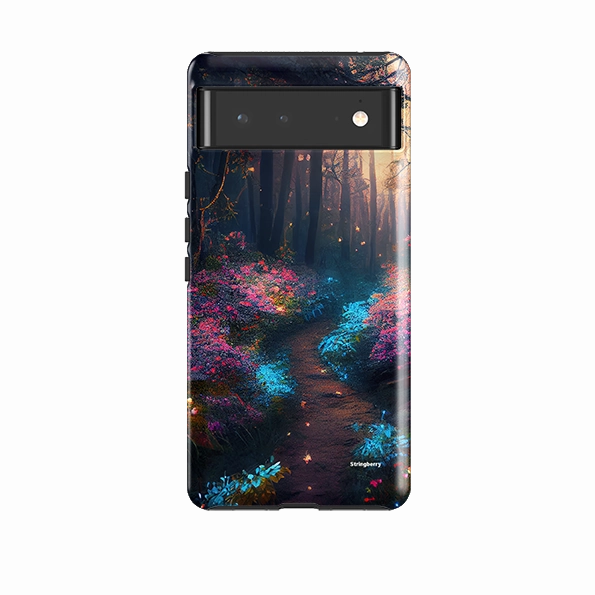 soft look Polished Touch Google Tough Case -  Fairy Pathway