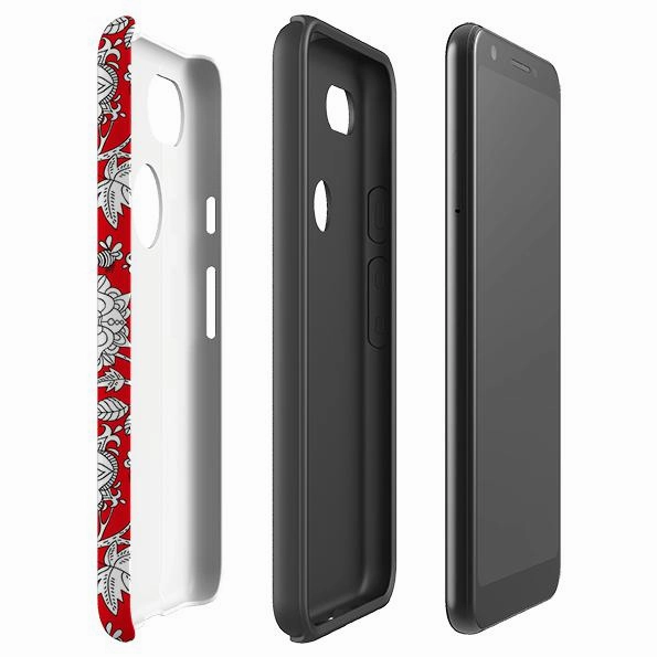 Shock shield Luxury Grip Google Tough Case -  Wisley Garden