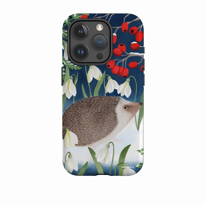 Premium Form iPhone Tough Case - Hedgehog By Bex Parkin