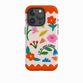 iPhone Case - All about flowers Flexible Feel