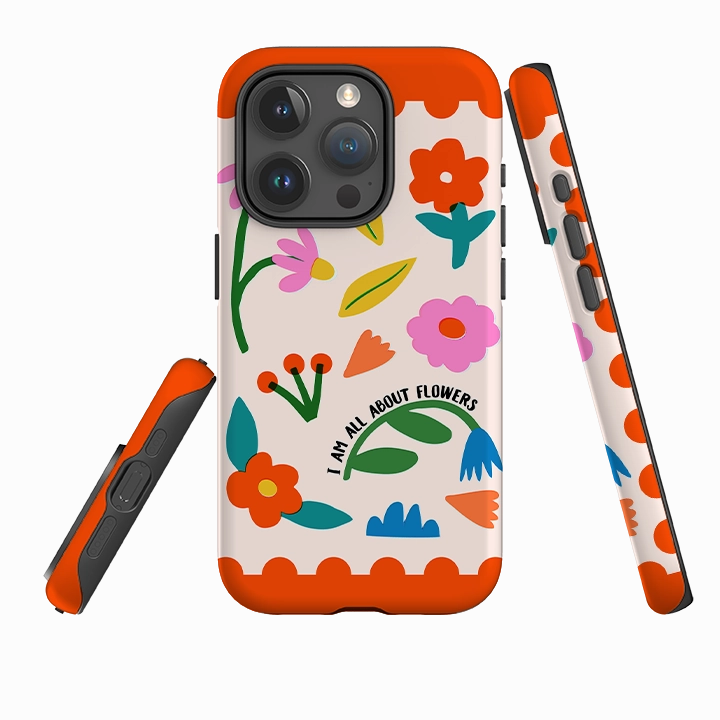 iPhone Case - All about flowers Trendy Layer
