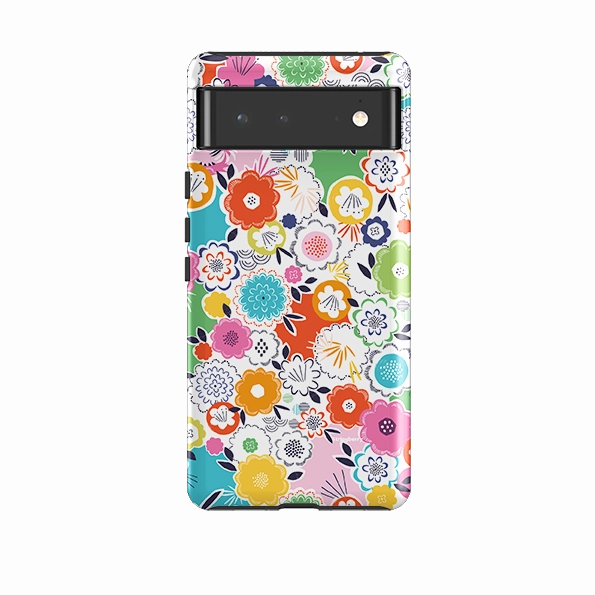 Google Tough Case -  Flowers By Ali Brookes Elegant Shield