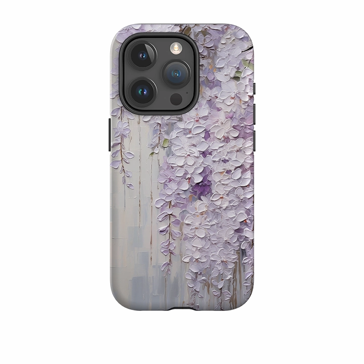 Stylish frame iPhone Tough Case - Allee Floral II