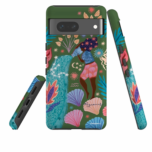 Luxury Detail Refined Craftsmanship Google Tough Case -  Aquarius By Emma Frances Grant