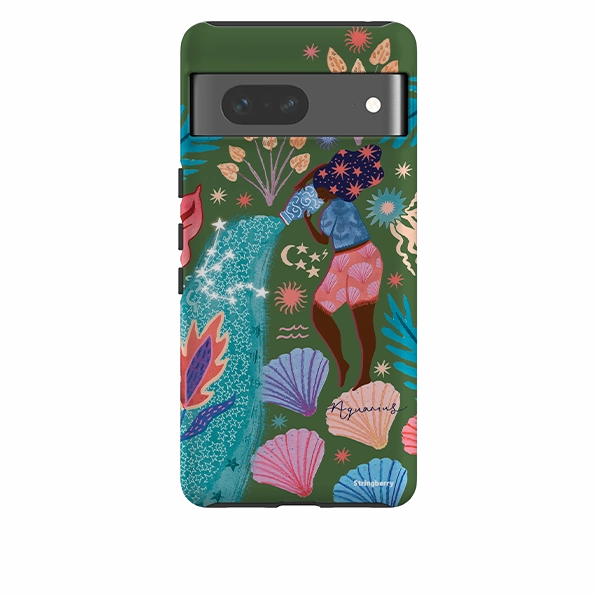 Luxury Layer Texture Google Tough Case -  Aquarius By Emma Frances Grant