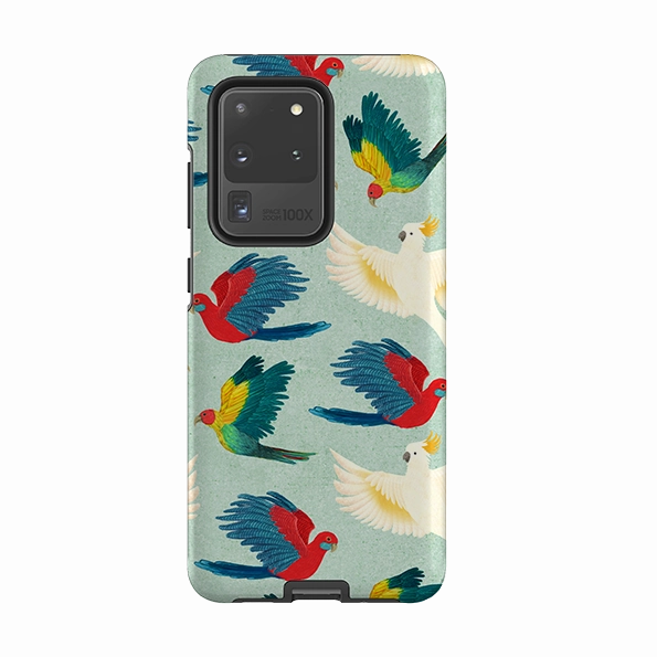 Lightweight texture Samsung Tough Case - All Birds By Katherine Quinn