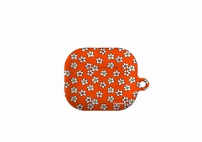 Smiley Orange Airpod Case Gen 4 fashion lightweight gradient silicone airpods shell