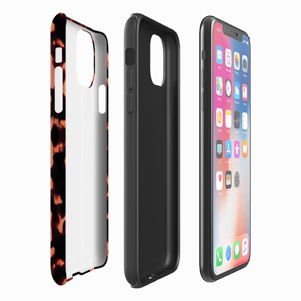 Strong protection iPhone Tough Case - Teaberry