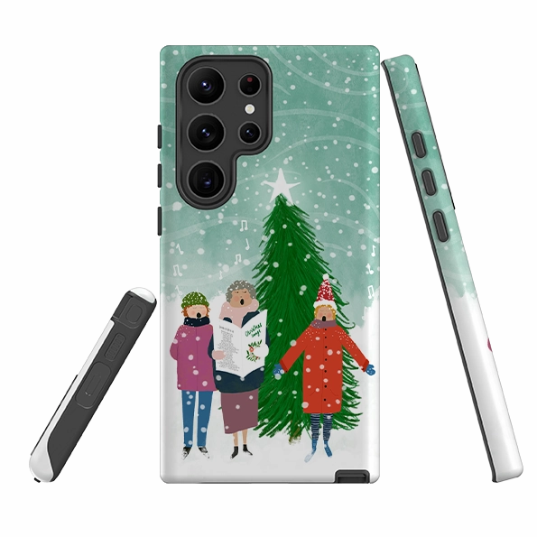 Protective Layering Portable Grip Samsung Tough Case - Card Singers 2 By Katherine Quinn