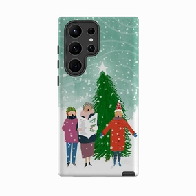 Samsung Tough Case - Card Singers 2 By Katherine Quinn Matte Texture Layer