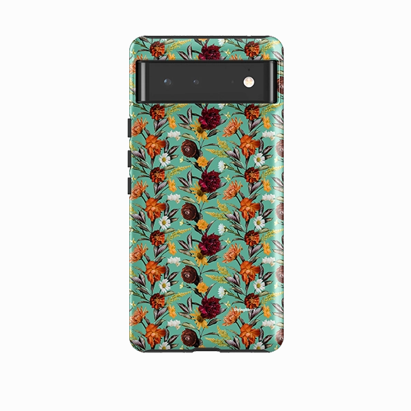 Grip Control Google Tough Case -  Sunrays Floral 5