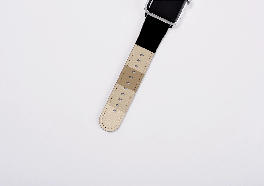 Soft Texture Apple Watch Strap- Seoul Chroma Horizontal Stripe