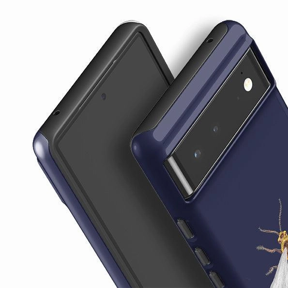 Google Tough Case -  Wings Of Freedom Navy By Catherine Rowe Non Slip Surface Lightweight Frame