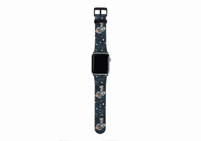 All Purpose Design Space Cat Apple Watch Strap