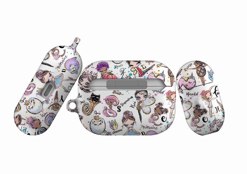 for athletes Alphabet Pattern Airpod Pro Case ( Gen 1 & 2 )