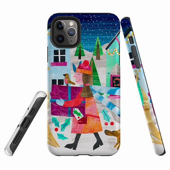 Vibrant Finish iPhone Tough Case - Christmas Gift By Tracey English
