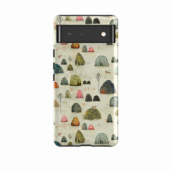 Google Tough Case -  Mossy Hills By Katherine Quinn Impact Cushion