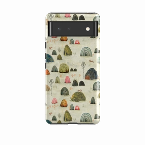 Google Tough Case -  Mossy Hills By Katherine Quinn Impact Cushion