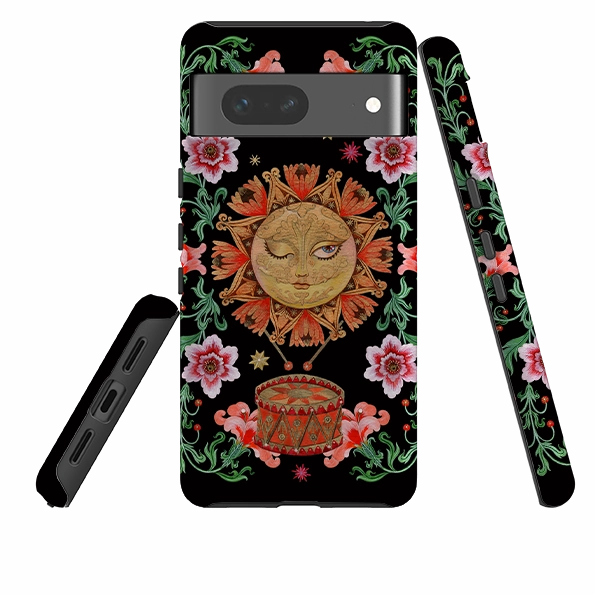 Google Tough  Case - Twelve Drummers Drumming By Maria Matos Protective Touch Fashion Edge