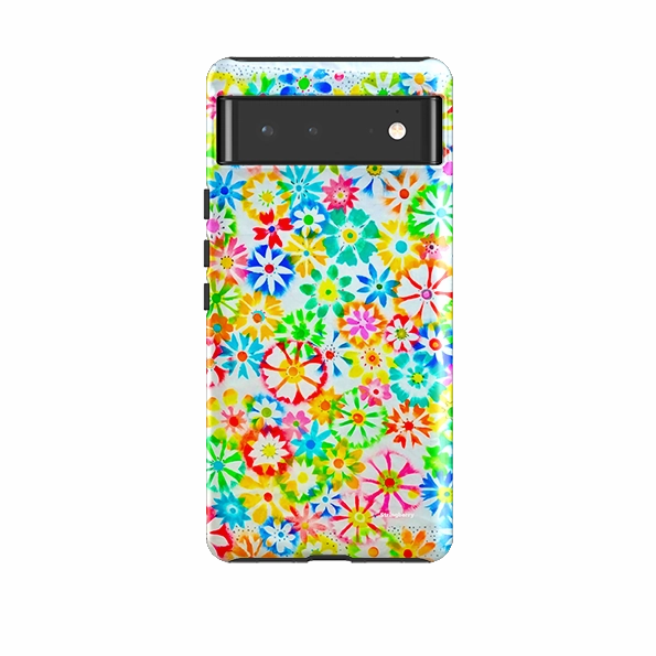 Anti Slip Portable Case Google Tough Case -  Colour Garden By Sarah Campbell