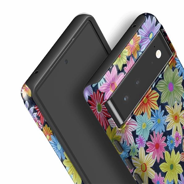 Google Tough Case -  Daisy Garden By Sarah Campbell Soft touch layer