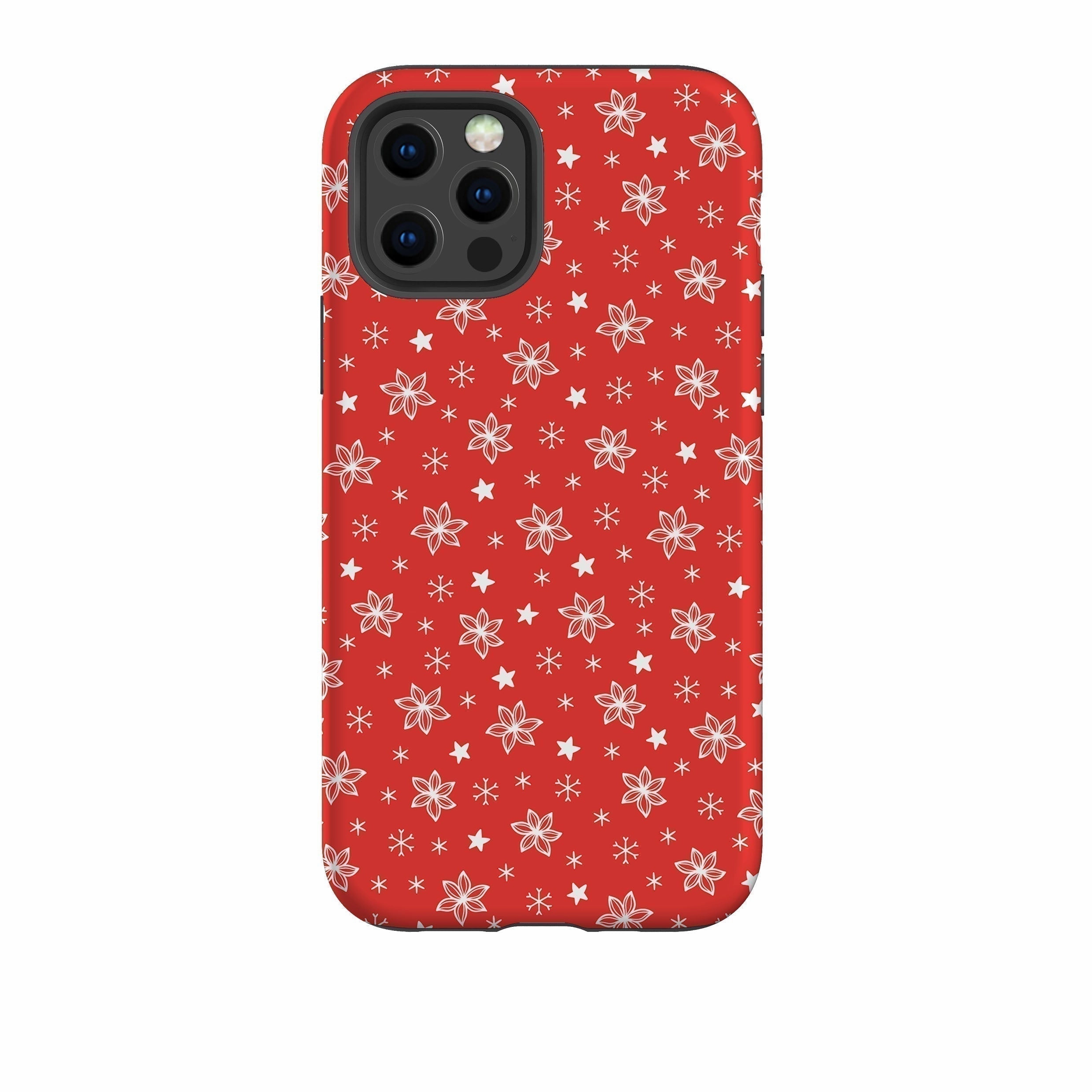 iPhone Tough Case - Let It Snow Polished Texture Durable Finish Layer