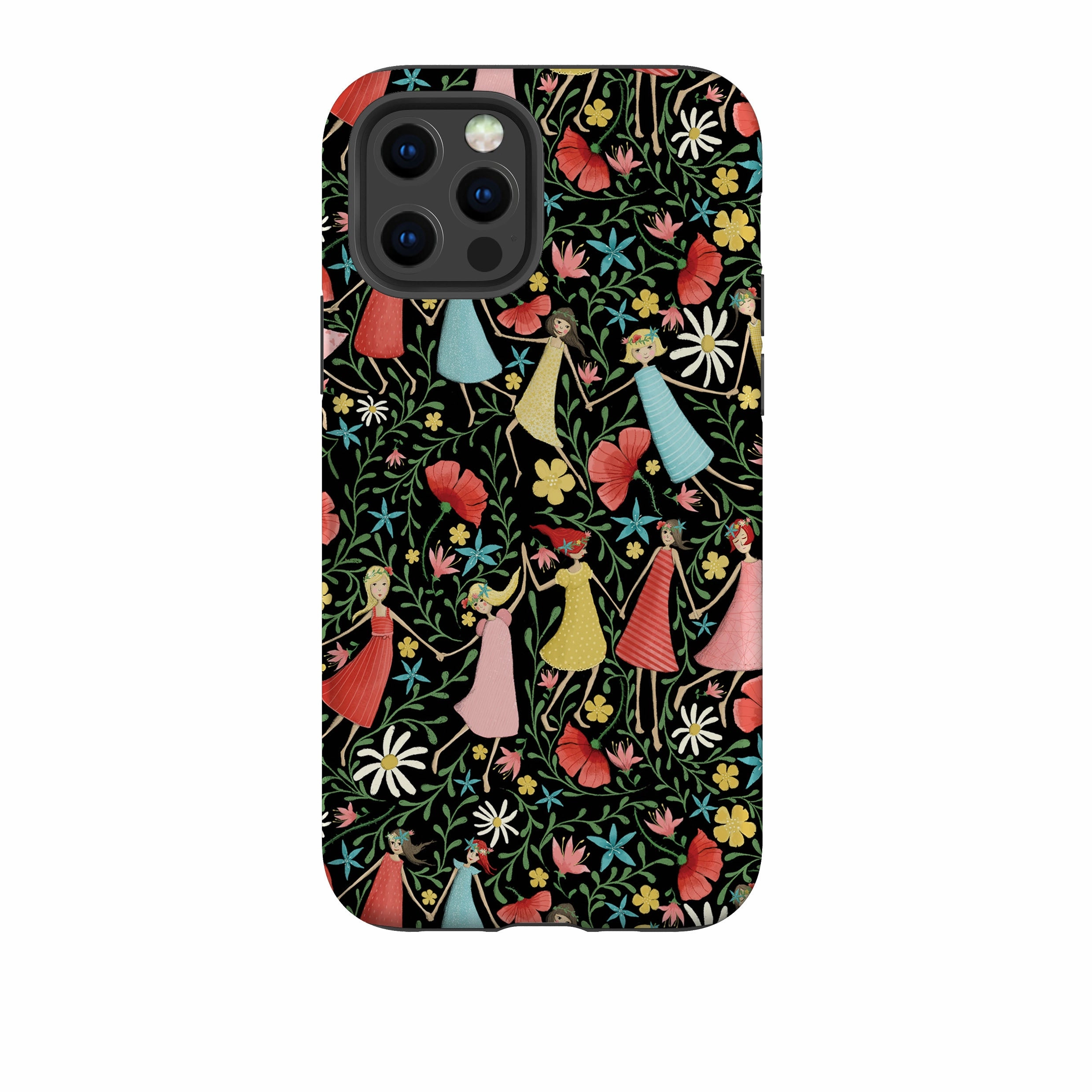 iPhone Tough Case - Midsummer Dance By Maja Lindberg Fashion Statement Clear Protection
