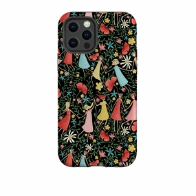 Smooth Outline iPhone Tough Case - Midsummer Dance By Maja Lindberg
