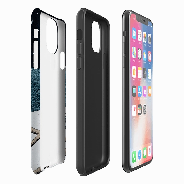 Elegant Layer Texture slim fit iPhone Tough Case - Dreaming Of Tomorrow By Natasha Newton