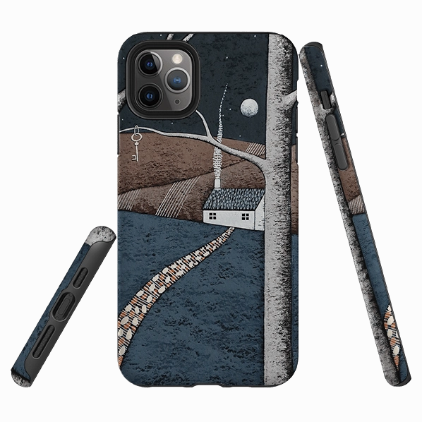 Stylish Pattern iPhone Tough Case - The Key To The Cottage By Natasha Newton