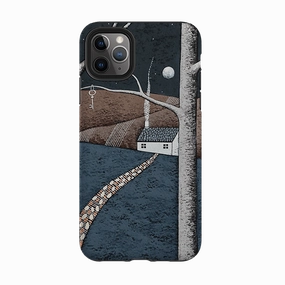 Polished Finish Soft Feelings iPhone Tough Case - The Key To The Cottage By Natasha Newton