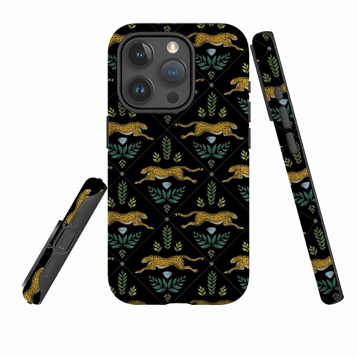 iPhone Tough Case - Cheetah By Catherine Rowe Perfect Fit