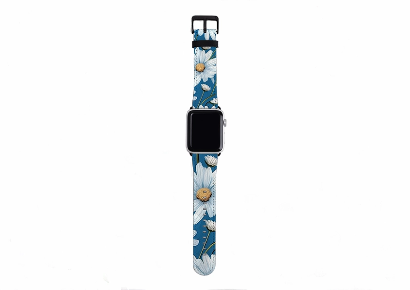 Bright Daisies VIII Apple Watch Strap Classic Design Touch