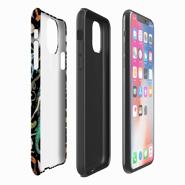 Rugged Texture iPhone Tough Case - Tritons Treasure By Catherine Rowe