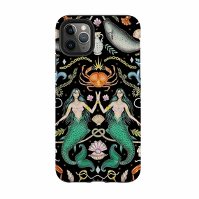 iPhone Tough Case - Tritons Treasure By Catherine Rowe Vivid Detail Texture Protective Build Texture