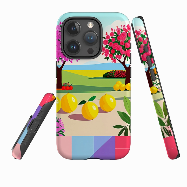 Trendy Accessory iPhone Tough Case - Citrus Garden