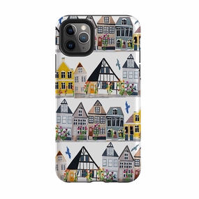 iPhone Tough Case - Danish Houses By Tracey English Phone Accessory